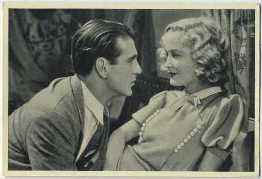 Gary Cooper and Miriam Hopkins 1940 A and M Wix Cinema Cavalcade