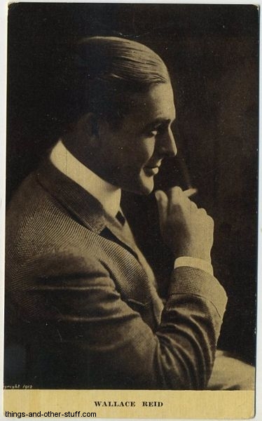 Wallace Reid Kraus Postcard