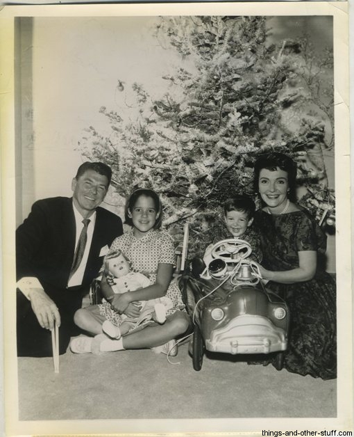 December 1960 Ronald Reagan and Family