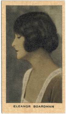 Eleanor Boardman 1928 Wills Film Favourites Tobacco Card
