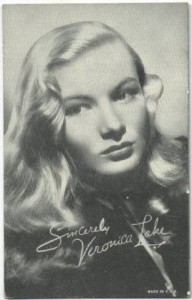 Veronica Lake Arcade Card