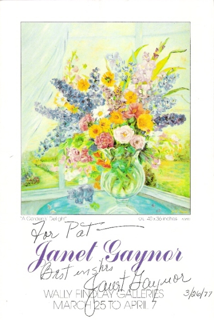 Janet Gaynor Art Program