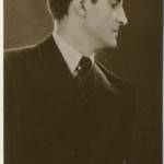 Basil Rathbone 1940 Trading Card