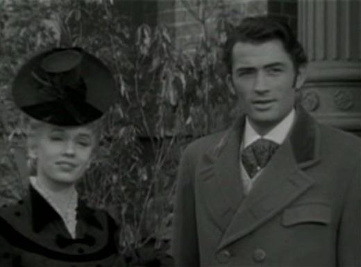 Jessica Tandy and Gregory Peck in The Valley of Decision