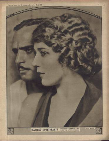 Mary Pickford and Douglas Fairbanks
