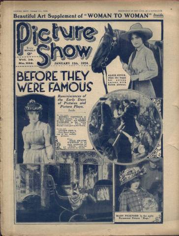 Picture Show Magazine January 12 1924