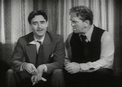John Gilbert and Louis Wolheim in Gentlemans Fate