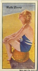 Bette Davis 1935 Carreras Tobacco Card