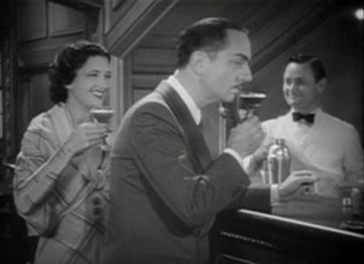Kay Francis and William Powell in One Way Passage