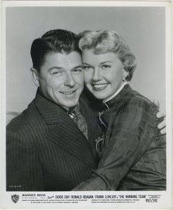 Ronald Reagan and Doris Day Still Photo