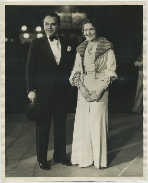 Edward G Robinson and Gladys Lloyd