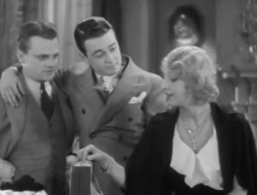 James Cagney, Lew Ayres and Dorothy Mathews