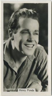 Henry Fonda 1939 RJ Lea Tobacco Card