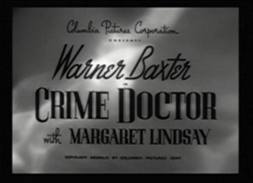 Crime Doctor