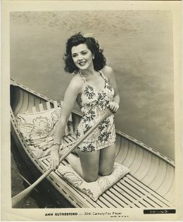 Ann Rutherford 1940s Fox Promotional Photo