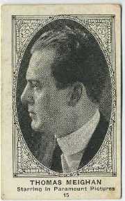 Thomas Meighan 1922 American Caramel Trading Card