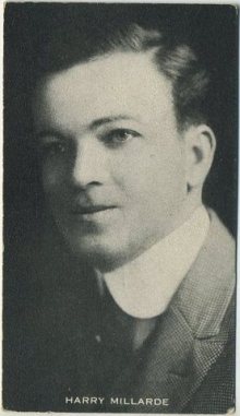 Harry Millarde on a 1910s trading card of anonymous issue