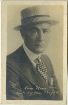 Owen Moore 1910s Kinema Theater Ad Card