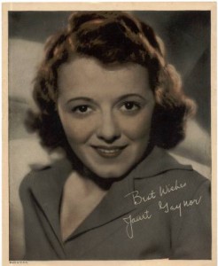 Janet Gaynor - 1935 Color Premium Photo