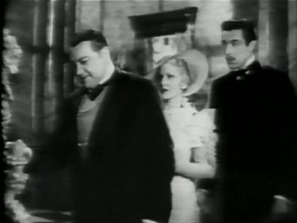 Edward Arnold, Jean Arthur and Cesar Romero in Diamond Jim