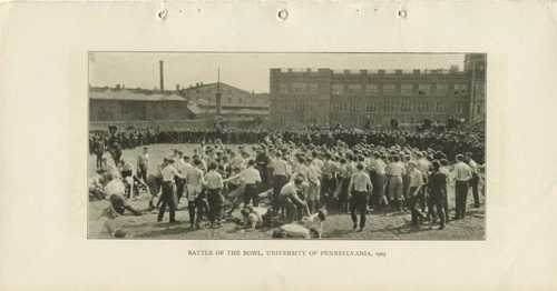 Battle of the Bowl, University of Pennsylvania, 1905