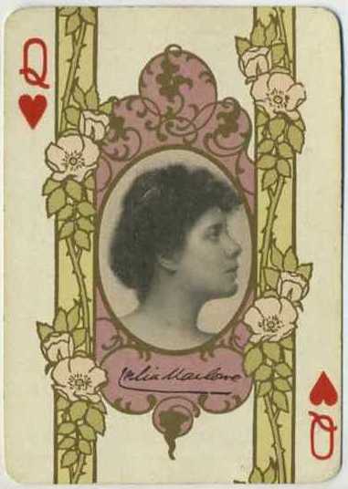 JOAN of ARC Art Design GIRL HEROINE B Details about   Playing Cards Single Card Old Vintage 