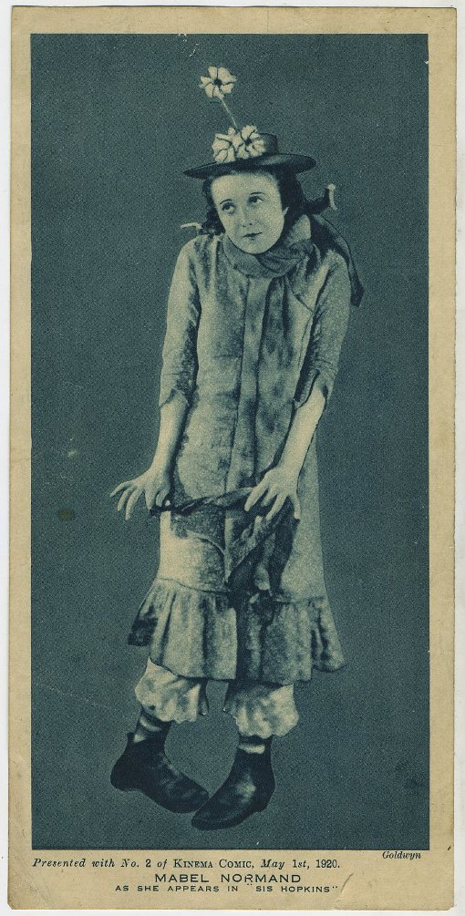 Mabel Normand 1920 Kinema Comic Supplement