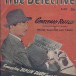 William Powell with Asta on March 1942 True Detective Magazine Cover