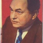 Edward G Robinson 1951 Artisti del Cinema card