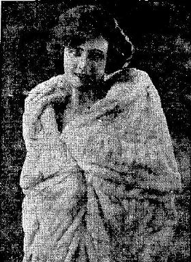 Irene Dunne in the Joplin Globe, February 19, 1922