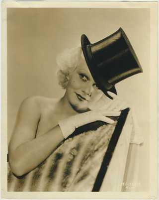 Jean Harlow 1930s MGM Promotional Photo