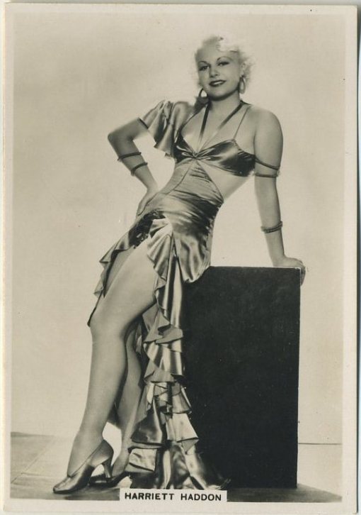 Hariett Haddon 1930s BAT Modern Beauties Tobacco Card