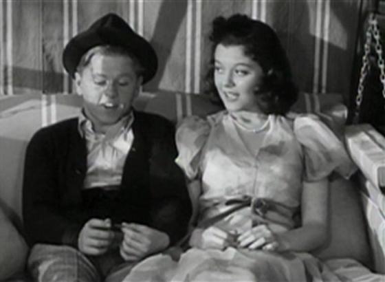 Mickey Rooney and Ann Rutherford