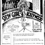 Show Girl in Hollywood ad