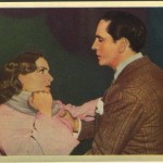 Carole Lombard and Fredric March 1940 Cinema Cavalcade Tobacco Card