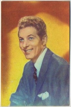 Danny Kaye 1951 Artisti de Cinema Trading Card