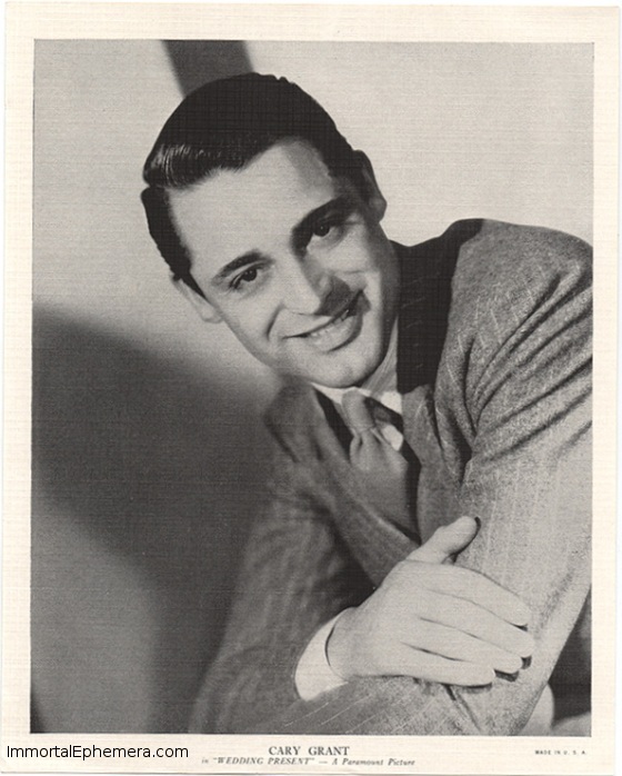 Cary Grant 1936 R95 8x10 Linen Textured Premium Photo