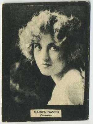 Marion Davies 1920s Fume Turquino Tobacco Card