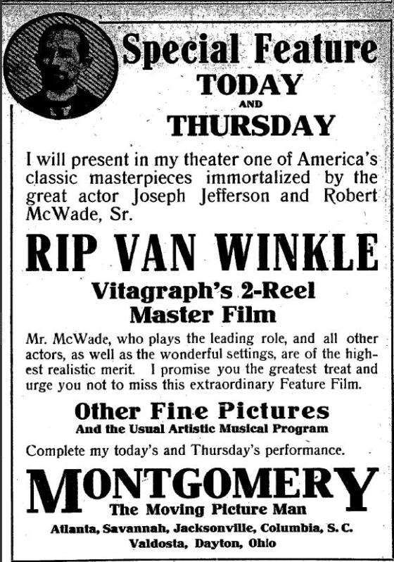 Robert McWade in Rip Van Winkle