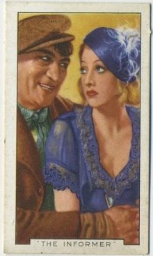 Victor McLaglen and Margot Grahame 1936 Gallaher Tobacco Card