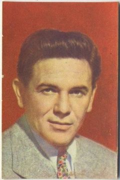 John Garfield 1951 Artisti del Cinema trading card