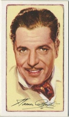 Warner Baxter 1935 Gallaher Tobacco Card