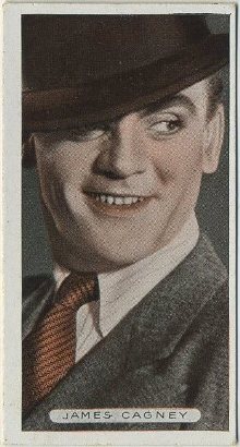 James Cagney 1934 Ardath Famous Film Stars Tobacco Card