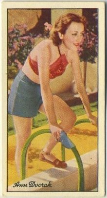 Ann Dvorak 1935 Carreras Tobacco Card