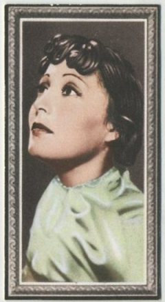 Luise Rainer 1936 Godfrey Phillips Stars of the Screen Tobacco Card