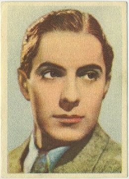 Tyrone Power 1930s Editorial Bruguera Trading Card