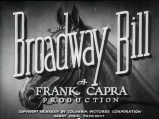 Broadway Bill 1934