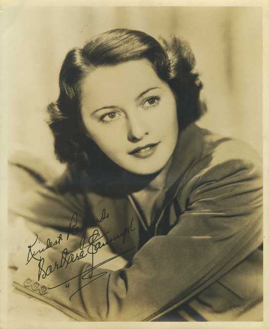 Barbara Stanwyck Day on TCM Summer Under the Stars 2014 — Immortal Ephemera