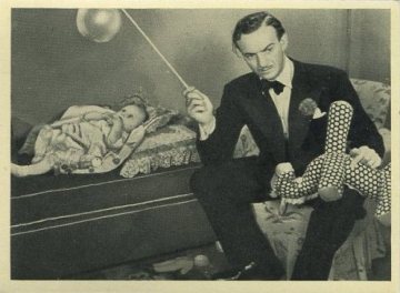 David Niven in Bachelor Mother on 1940 Max Cinema Cavalacade Card