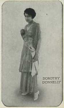 Dorothy Donnelly 1917 Kromo Gravure Trading Card